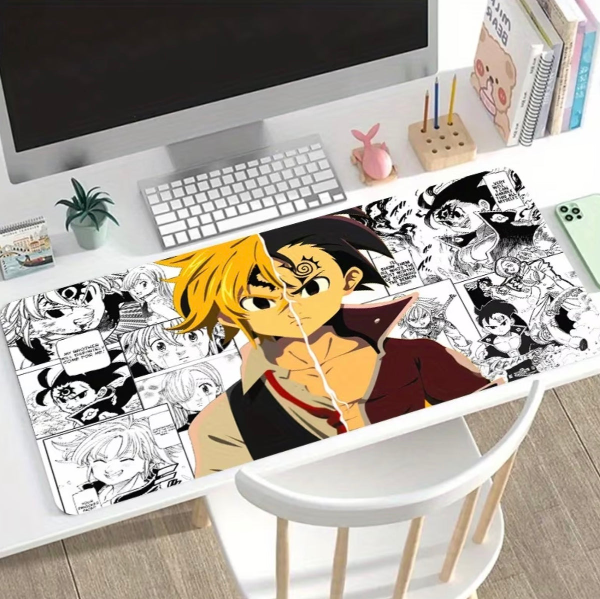Meliodas Anime Desk Mat | Seven Deadly Sins Gaming Mouse Pad